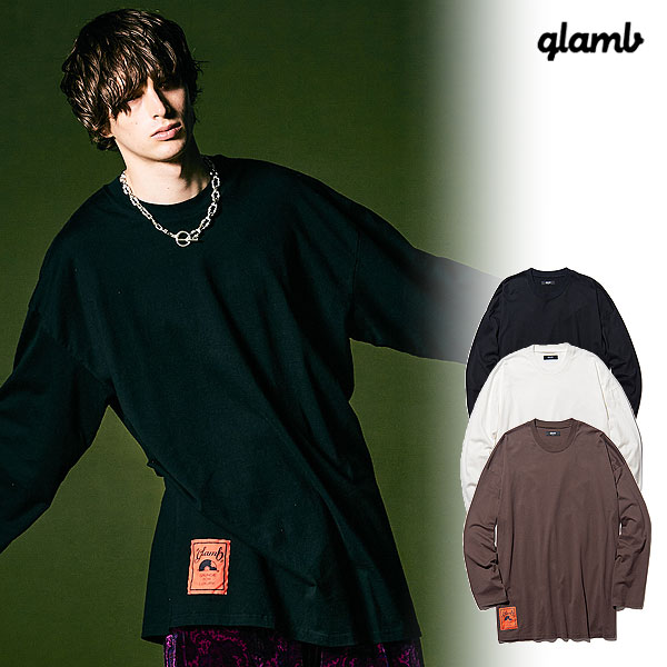 グラム glamb Record Tag Long Sleeves T gb0423-cs14 レコードタグロングスリーブT Tシャツ 送料無料