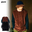 30%OFF SALE Z[ glamb Layered Corduroy SH C[hR[fCVc gb0421-sh02 fB[X Y Vc 