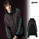 グラム glamb Monogram Hooded Jersey gb0124-cs07 モノグラムフーデッドジャージ ジャージ 送料無料