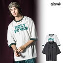 O glamb Holy Punks Trim T-shirts gb0124-cs19 z[[pNXgTVc TVc 