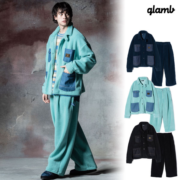 2024 秋 先行予約 9月上旬〜中旬入荷予定 グラム glamb Afterwork Coverall Set Up gb0324-st05 アフターワークカバーオールセットアップ セットアップ 送料無料 キャンセル不可