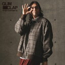 50％OFF SALE セール グリムクラップ GLIMCLAP Plaid pattern rib design jacket 13-205-gla-cc メンズ ジャケット 送料無料