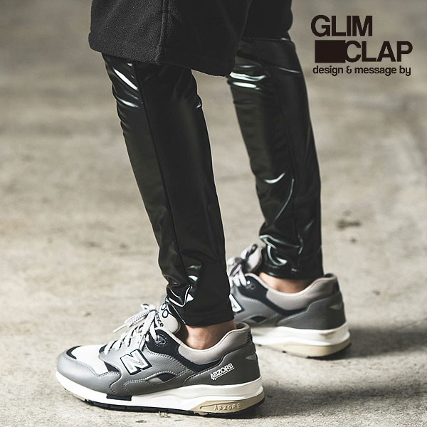 2023 秋冬 2nd 先行予約 10月下旬〜11月上旬入荷予定 グリムクラップ GLIMCLAP Coating fabric leggings 15-127-gla-cd メンズ レギンス 送料無料 キャンセル不可