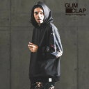 ONbv GLIMCLAP One arm artistic botanical design hooded jersey 15-135-gla-cd Y p[J[ 
