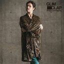 2024 春夏 1st 先行予約 2月上旬〜中旬入荷予定 グリムクラップ GLIMCLAP Paisley pattern × solid color gown-ish coat 16-003-gls-ce メンズ ガウン 送料無料 キャンセル不可