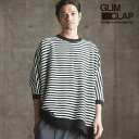 2024 t 1st s\ 2{`{ח\ ONbv GLIMCLAP Ripple knitting border Dolman sleeve T-shirt 16-023-gls-ce Y TVc  LZs