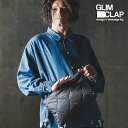 2025 秋冬 1st 先行予約 7月下旬~8月上旬入荷予定 グリムクラップ GLIMCLAP Musette-Wave quilt fabric- 19-009-gla-cf メンズ サコッシュ 送料無料 キャンセル不可