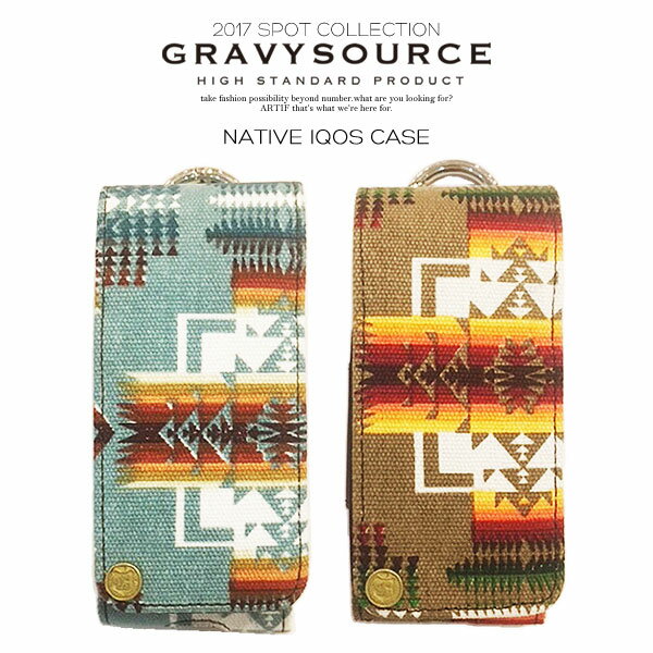 グレイビーソース GRAVYSOURCE NATIVE IQOS CASE gravysource 2017 秋 冬 レディース メンズ アイコスケース