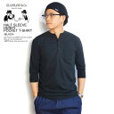 グラッドハンド GLAD HAND HALF SLEEVE HENLEY POCKET T-SHIRT -BLACK- レディース メンズ 春 夏 Tシャツ ハーフスリーブ 五分袖 5分袖 半袖 パックT トップス おしゃれ かっこいい カジュアル ファッション 春夏 春服 春物 夏服 夏物 gladhand tシャツ