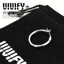 ビビファイ ピアス メンズ ビビファイ VIVIFY HOOP PIERCE vfp-090 メンズ アクセサリー ピアス フープピアス シルバー925 ジュエリー