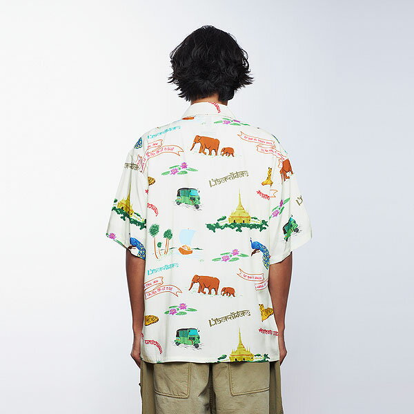 30％OFF SALE セール リベレイダース Liberaiders RAYON ALOHA SHIRT 702022401 メンズ シャツ 半袖 総柄シャツ アロハシャツ オープンカラーシャツ 送料無料 ストリート