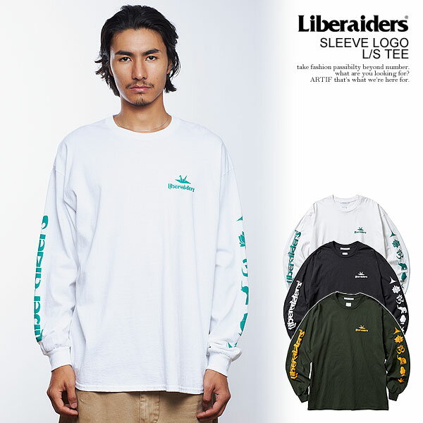 xC_[X Liberaiders SLEEVE LOGO L/S TEE 705032401 Y TVc  tXgH  Xg[g