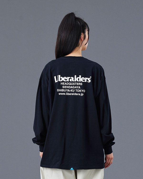 リベレイダース Liberaiders HEADQUARTERS L/S TEE 775072503 メンズ Tシャツ 長袖 ロンT ワンウォッシュ加工 送料無料 ストリート