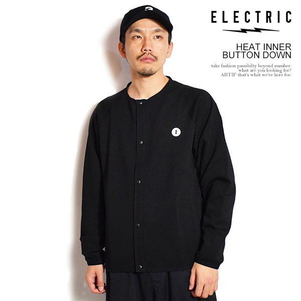 エレクトリック ELECTRIC HEAT INNER BUTTON DOWN e25fu16 メンズ ジャケット ノーカラー ゴルフウェア アウトドア レジャー 送料無料 ストリート