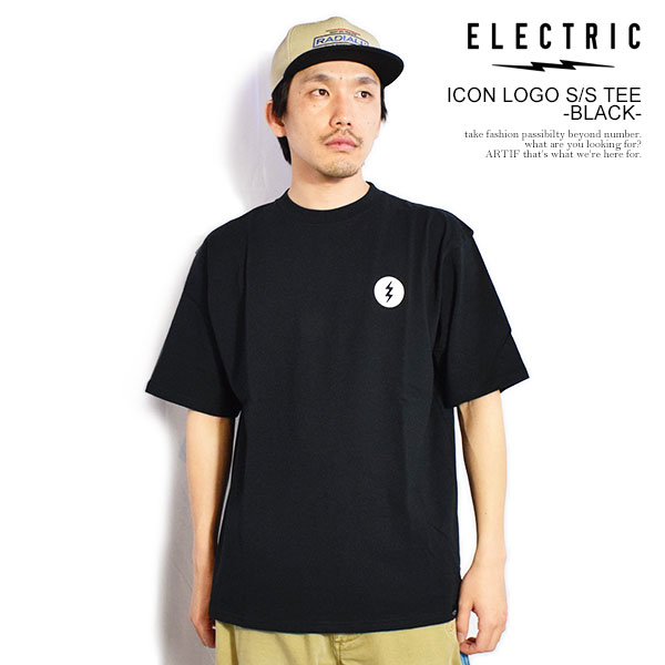 エレクトリック ELECTRIC ICON LOGO S/S TEE -BLACK- e26st09 ...