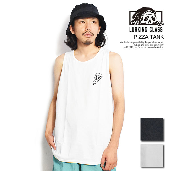 30%OFF SALE セール ラーキングクラス LURKING CLASS PIZZA TANK st23st17 メンズ タンクトップ Tシャツ SKETCHY TANK アートワーク 送料無料 ストリート