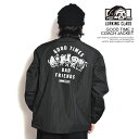 ラーキングクラス LURKING CLASS GOOD TIME 2 COACH JACKET st24fj01 メンズ ジャケット コーチジャケット SKETCHY TANK アートワーク 送料無料 ストリート(4)