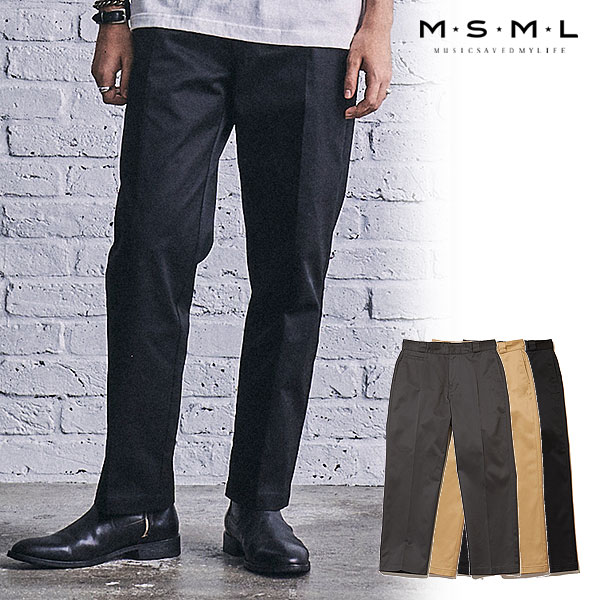 60％OFF SALE セール エムエスエムエル MSML TWILL WORK PANTS m1-02b5-pl01 メンズ パンツ 送料無料 msmlのサムネイル
