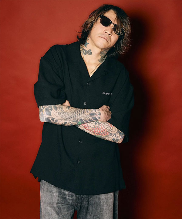 ナインマイクロフォンズ NINE MICROPHONES OPEN COLLAR SHIRT 129-22447 メンズ シャツ 半袖 オープンカラーシャツ 送料無料 ストリート nisky-10057392 nisky サンプル画像3