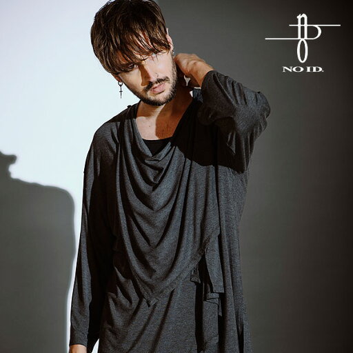 ノーアイディー NO ID. BLACK フリルストールディープV/N-T 457006-300t メンズ Tシャツ 長袖 VネックTシャツ 送料無料 ノーアイディー NO ID. BLACK フリルストールディープV/N-T 457006-300t メンズ Tシャツ 長袖 VネックTシャツ 送料無料