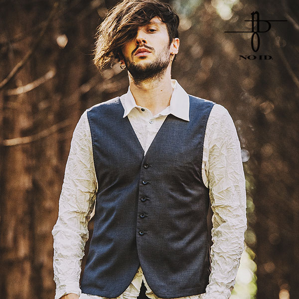 60％OFF SALE セール ノーアイディー NO ID. BLACK 2wayベスト 452006-465v メンズ ベスト 2wayベスト 送料無料