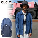 楽天nisky40％OFF SALE セール クオルト QUOLT GRIND-DENIM JACKET 901t-1563 メンズ レディース ジャケット 送料無料