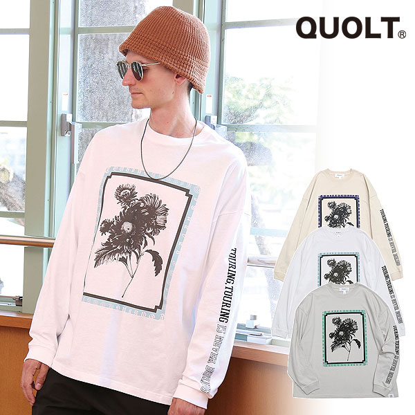 30％OFF SALE セール QUOLT FRAME WIDE-TEE 901t-1726 メンズ Tシャツ 送料無料