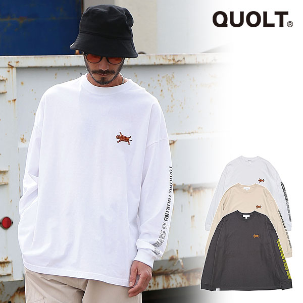 クオルト QUOLT TIGRE WIDE-TEE 901t-1739 メンズ Tシャツ 送料無料