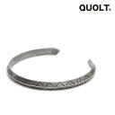 クオルト QUOLT DAREY BANGLE 901t-1846 メンズ バングル 真鍮製 送料無料