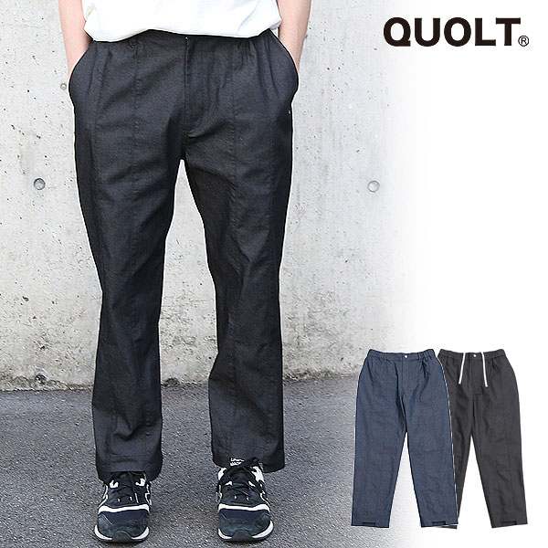 30%OFF SALE セール クオルト QUOLT POLY-DENIM PANTS 901t-1647 メンズ パンツ 送料無料