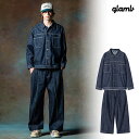 2024  s\ 6{`{ח\ O glamb Minimal Detail Denim Shirt Set Up gb0224-st05 ~j}fBe[fjVcZbgAbv  LZs