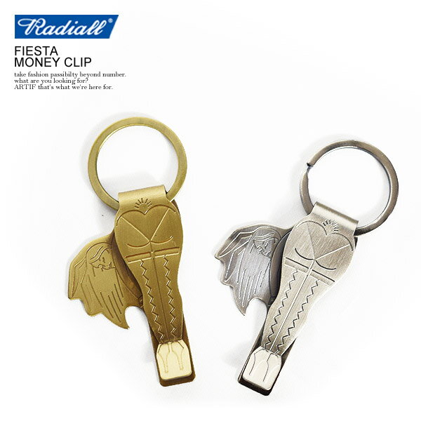 ラディアル RADIALL FIESTA MONEY CLIP rad-17ss-acc014 radiall メンズ レディース マネークリップ キーリング キーホルダー ボトルオープナー バニーガール アクセサリー 小物 ストリート 即日発送