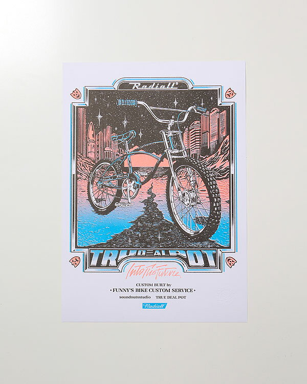 niskyのラディアル RADIALL STINGRAY - RISOGRAPH POSTER rad-acc004 radiall メンズ ポスター インテリア 雑貨 A3サイズ ストリート｜アングル2
