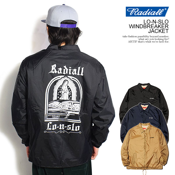 fBA RADIALL LO-N-SLO - WINDBREAKER JACKET rad-23aw-jk010 radiall Y WPbg R[`WPbg {A  Xg[g