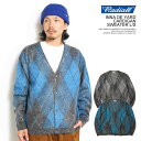 20OFF SALE Z[ fBA RADIALL INNA DE YARD - CARDIGAN SWEATER L/S rad-23aw-knit001 radiall Y J[fBK wAJ[fBK jbg  Xg[g