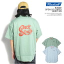 30OFF SALE Z[ fBA RADIALL BUNNY - OPEN COLLARED SHIRT S/S rad-23ss-sh007 radiall Y Vc  [NVc  Xg[g