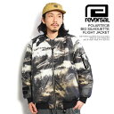 50%OFF SALE セール リバーサル reversal POLARTEC BIG SILHOUETTE FLIGHT JACKET rv22aw301 メンズ レディース ポーラテック ジャケット 送料無料 ストリート