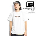 o[T reversal LEOPARD BOX LOGO COTTON TEE -WHITE- rv23aw001w Y TVc  rvddw  Xg[g