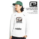 o[T reversal LEOPARD BIG MARK DRY LONG SLEEVE -WHITE- rv23aw151w Y TVc T hCTVc rvddw  Xg[g