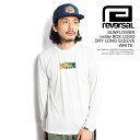 30OFF SALE Z[ o[T reversal SUNFLOWER rvddw BOX LOGO DRY LONG SLEEVE -WHITE- rv23ss153w Y TVc T hCTVc rvddw  Xg[g