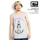 リバーサル reversal SHANGRI LA COTTON TANKTOP -GRAY- rv25ss010g メンズ タンクトップ ノースリーブ Tシャツ 送料無料 ストリート(4)