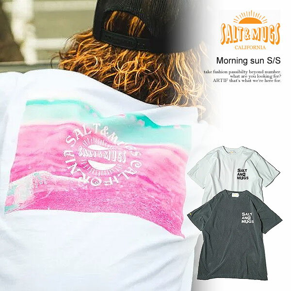 \gAh}OX SALT&MUGS Morning sun S/S sm20-ss-007 Y TVc  TVc ߉H  Xg[g