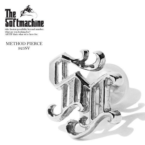 ソフトマシーン SOFTMACHINE METHOD PIERCE soft20sm-methodpsv メンズ レディース ピアス 送料無料