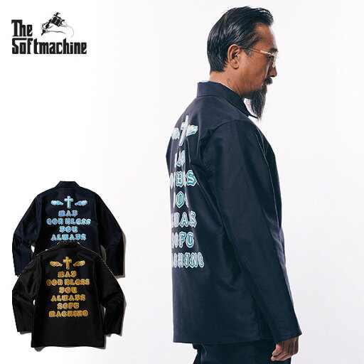 40%OFF SALE セール ソフトマシーン SOFTMACHINE GOD BLESS JK(COVERALL JACKET) soft22ss-gbjk メンズ ジャケット 送料無料 40%OFF SALE セール ソフトマシーン SOFTMACHINE GOD BLESS JK(COVERALL JACKET) soft22ss-gbjk メンズ ジャケット 送料無料