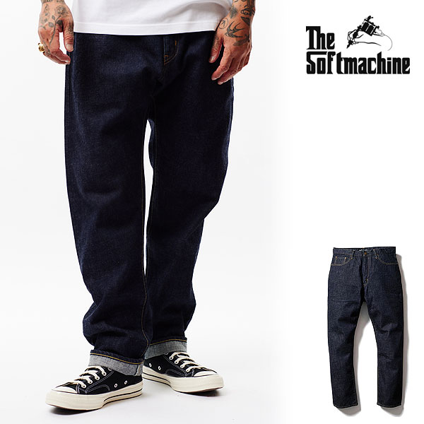 2025 秋冬 先行予約 9月〜10月入荷予定 ソフトマシーン SOFTMACHINE GOOD LIFE(DENIM PANTS) soft25aw-gdlpt メンズ パンツ 送料無料 キャンセル不可