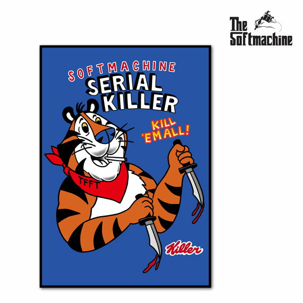 ソフトマシーン SOFTMACHINE SERIAL KILLER POSTER(POSTER) soft25ss-skpos メンズ ポスター