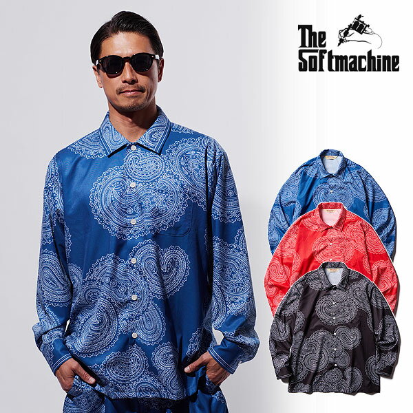 30％OFF SALE セール ソフトマシーン SOFTMACHINE GENE SHIRTS L/S(L/S SHIRTS) soft25sv-gnlsh メンズ シャツ 送料無料