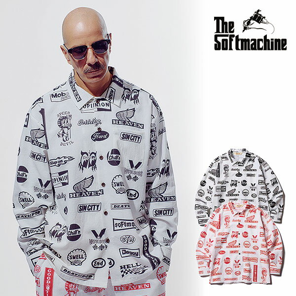 Rakuten - ソフトマシーン SOFTMACHINE MOTOR SHIRTS L/S (L/S SHIRTS) soft26ss-mtsh メンズ シャツ 送料無料