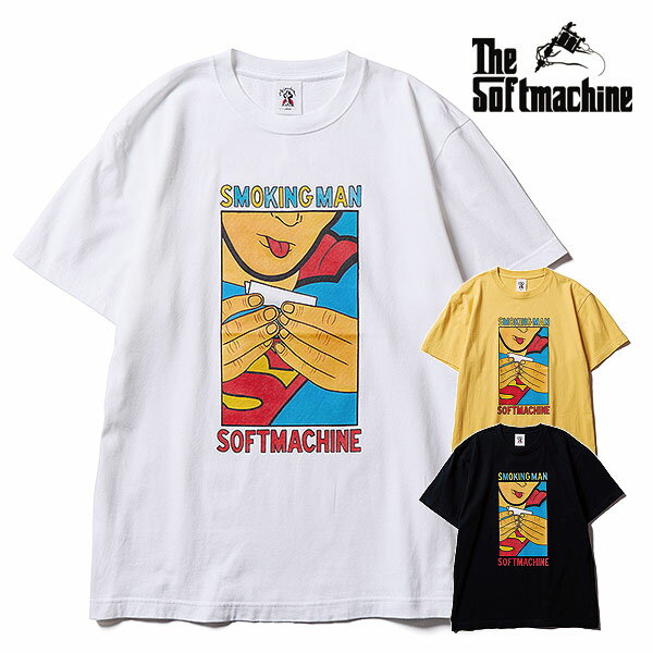 nisky㤨2026 ղ ͽ 56ͽ եȥޥ SOFTMACHINE SMOKING MAN-T (T-SHIRTS soft26ss-smnt  T ̵ 󥻥ԲġפβǤʤ7,150ߤˤʤޤ