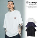 30%OFF SALEセール サブサエティ SUBCIETY Boutique TEE 105-40632 subciety メンズ Tシャツ 半袖 半袖TEE...